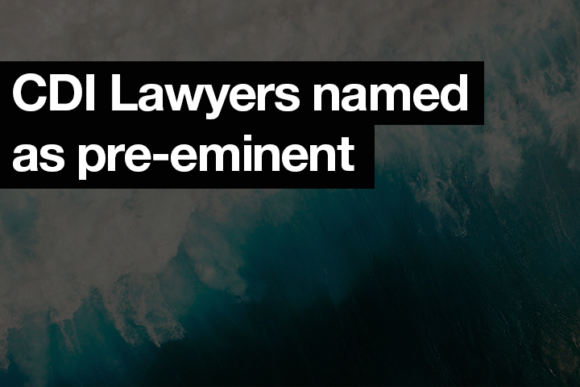 CDI Lawyers ranked as pre-eminent