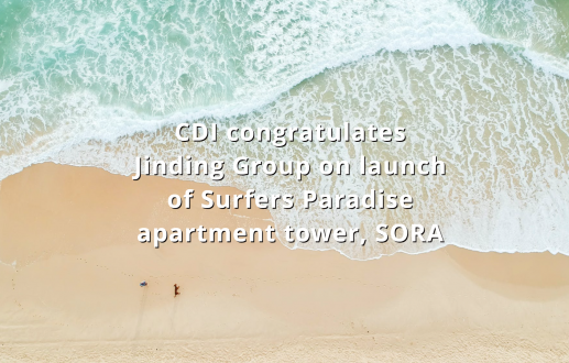 CDI congratulates Jinding Group on launch of Surfers Paradise apartment tower, SORA